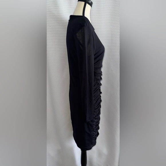 DYNAMITE black midi dress size Large NWT - Picture 5 of 13